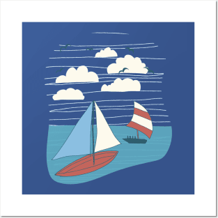 Sail Away! Posters and Art